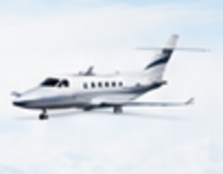 Hawker business jet